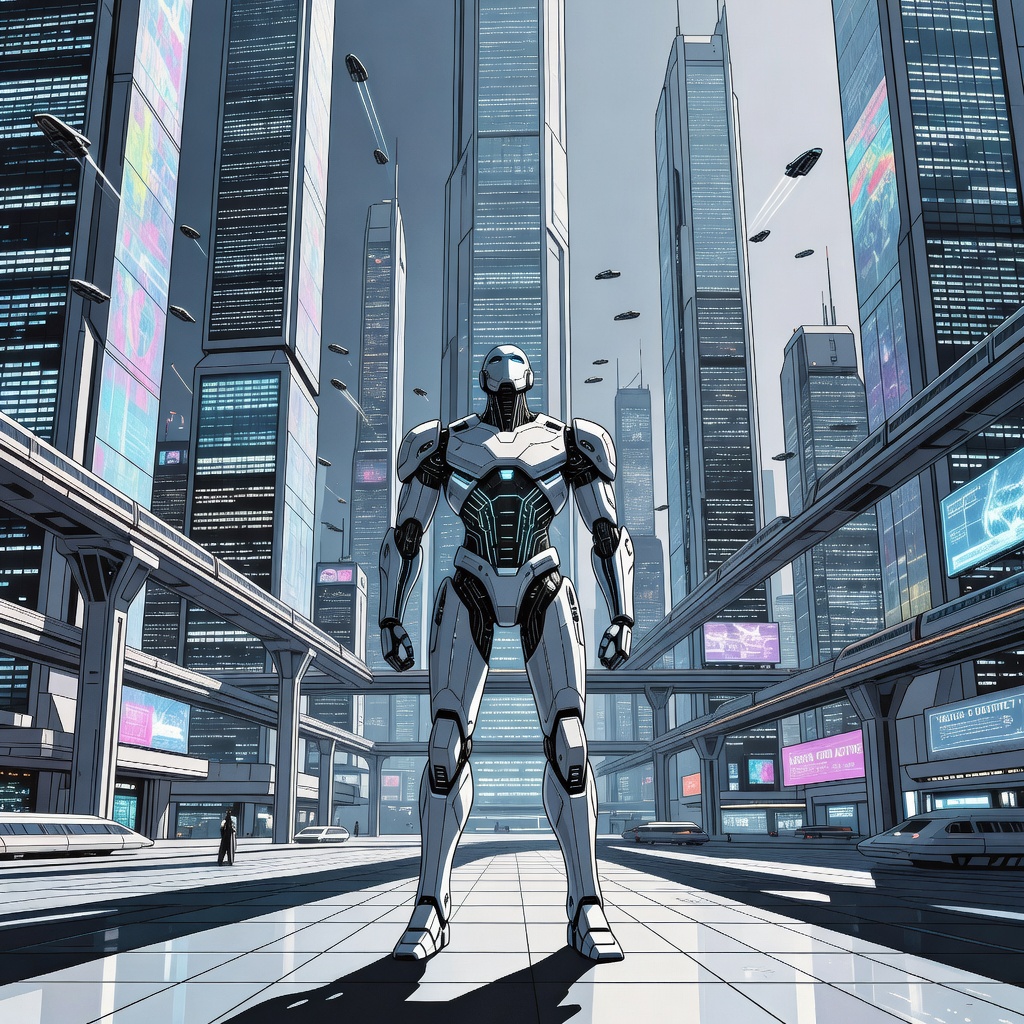 SF ロボットマンガ